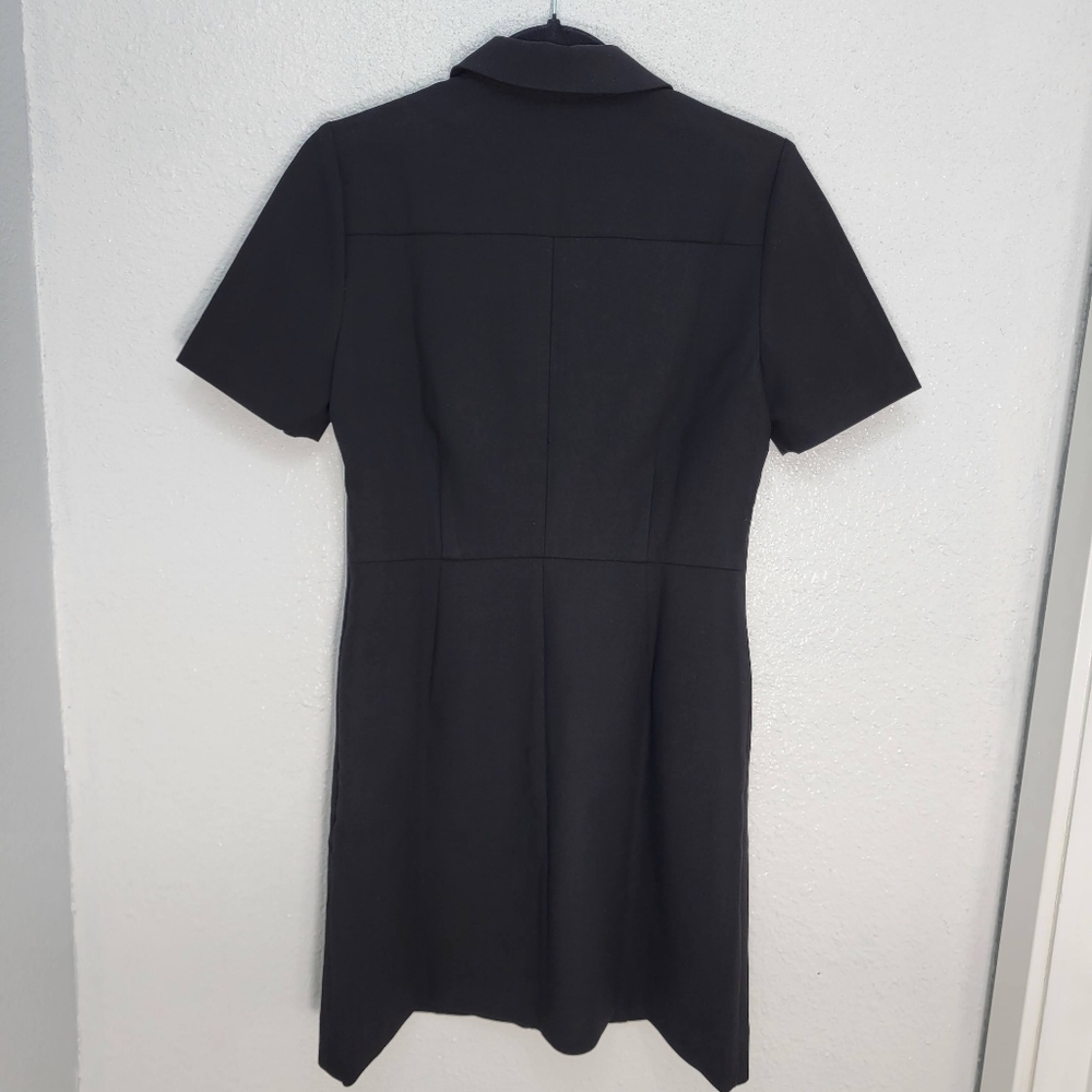 J Crew Parc dress in four-season stretch $188 Retail Black Classic LBD CN571 - Picture 6 of 15